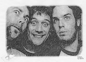 The Invisibles, left to right, Jason David Van The Invisibles, left to right, Jason David Van